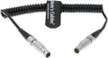 5 Pin Male to 5pin Timecode Coiled Cable Pack of 2 V51993
