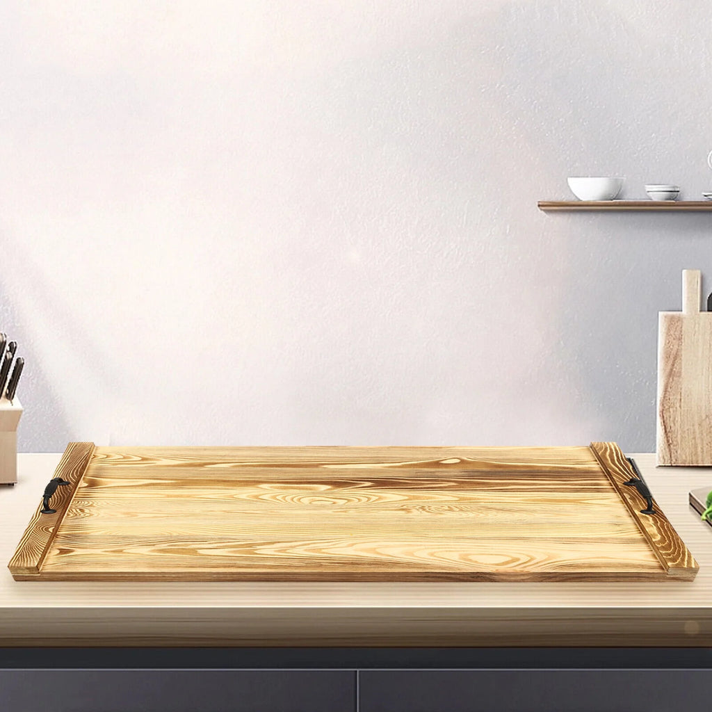 Pine Wood Noodle Board Stove Cover K854