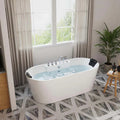 67 Freestanding Whirlpool Bathtub with Faucet R8721