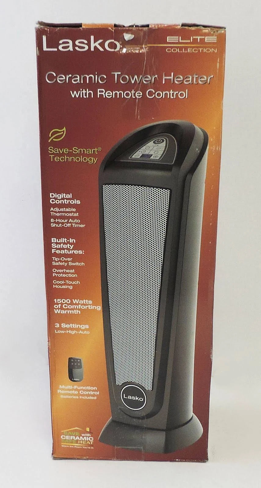 Gray Tower Heater W8541