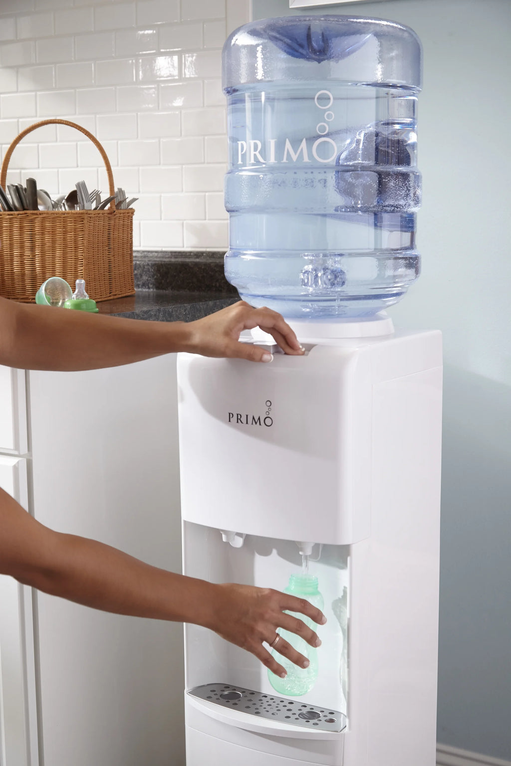 White Top Loading Hot/Cold Water Dispenser A2839