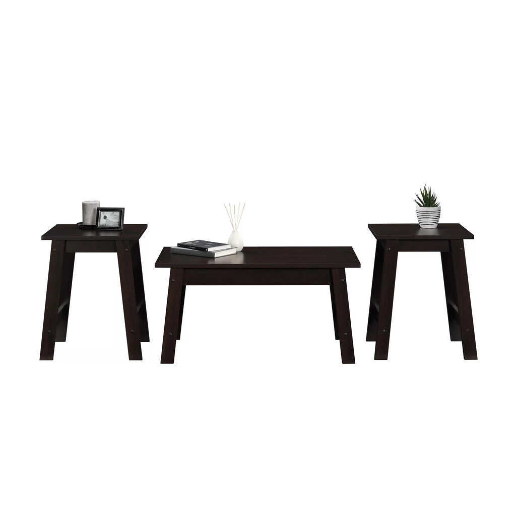 3 Piece Coffee Table and End Table Set O312