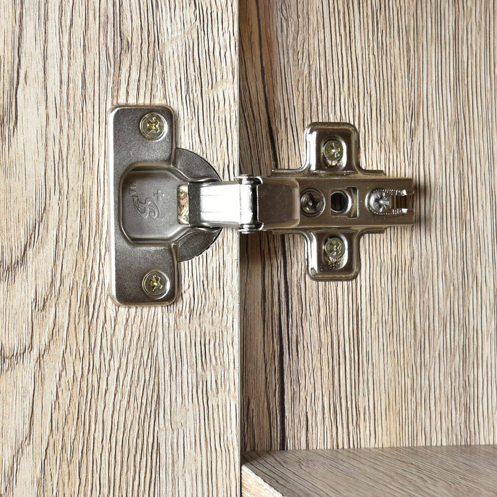Sonoma Grey Oak + Wenge Cabinets F79681