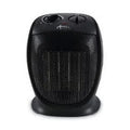750 W Black Circular Fan Forced Heater H6228