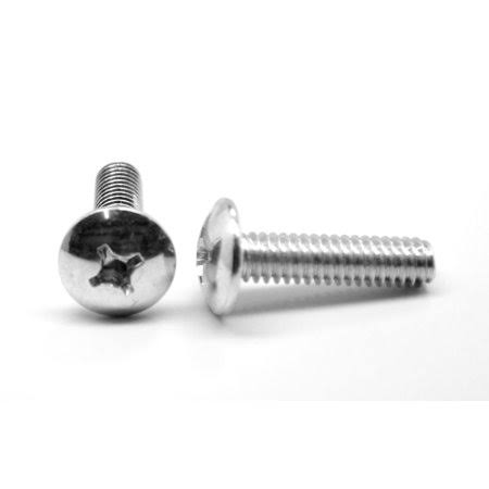 1/4 inch-20 x 1 3/4 inch Coarse Thread Phillips Truss Head Stainless Steel Machine Screw Pk 100 Q369600