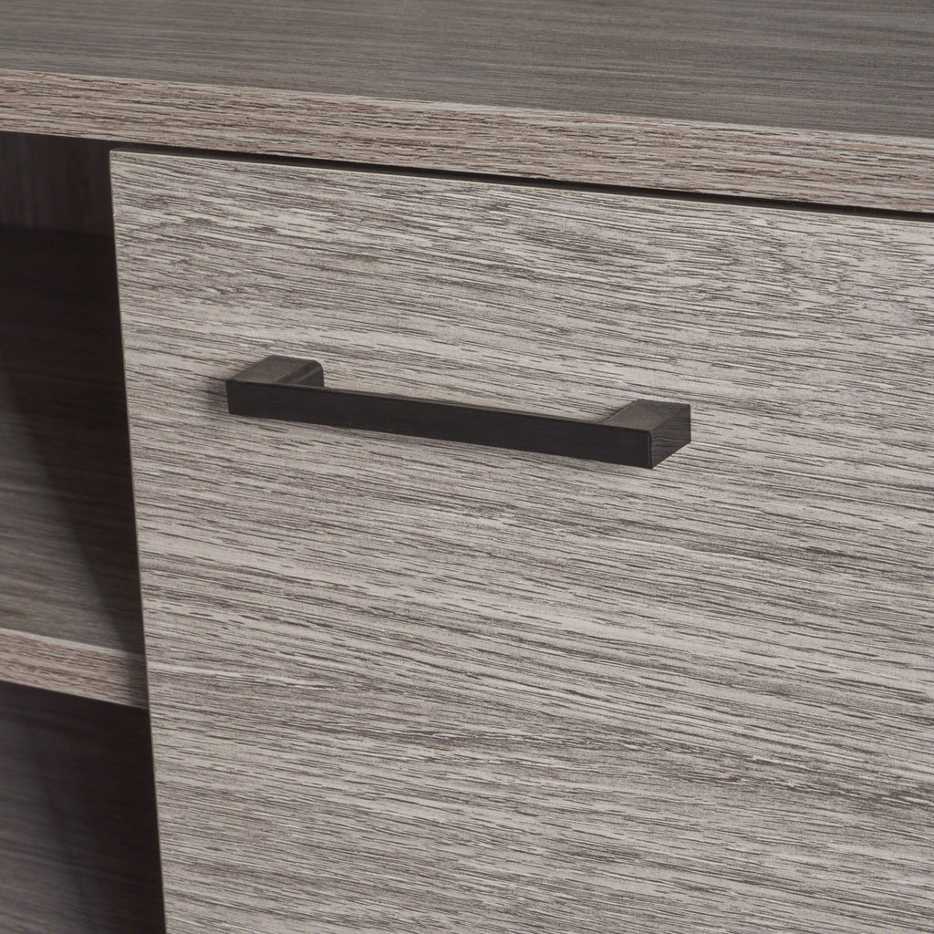 Pine /Wenge Fiberboard Entertainment Center J8902