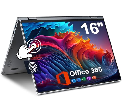 16 inch Convertible Laptop with Touchscreen, 16GB RAM, 640GB Storage B94693