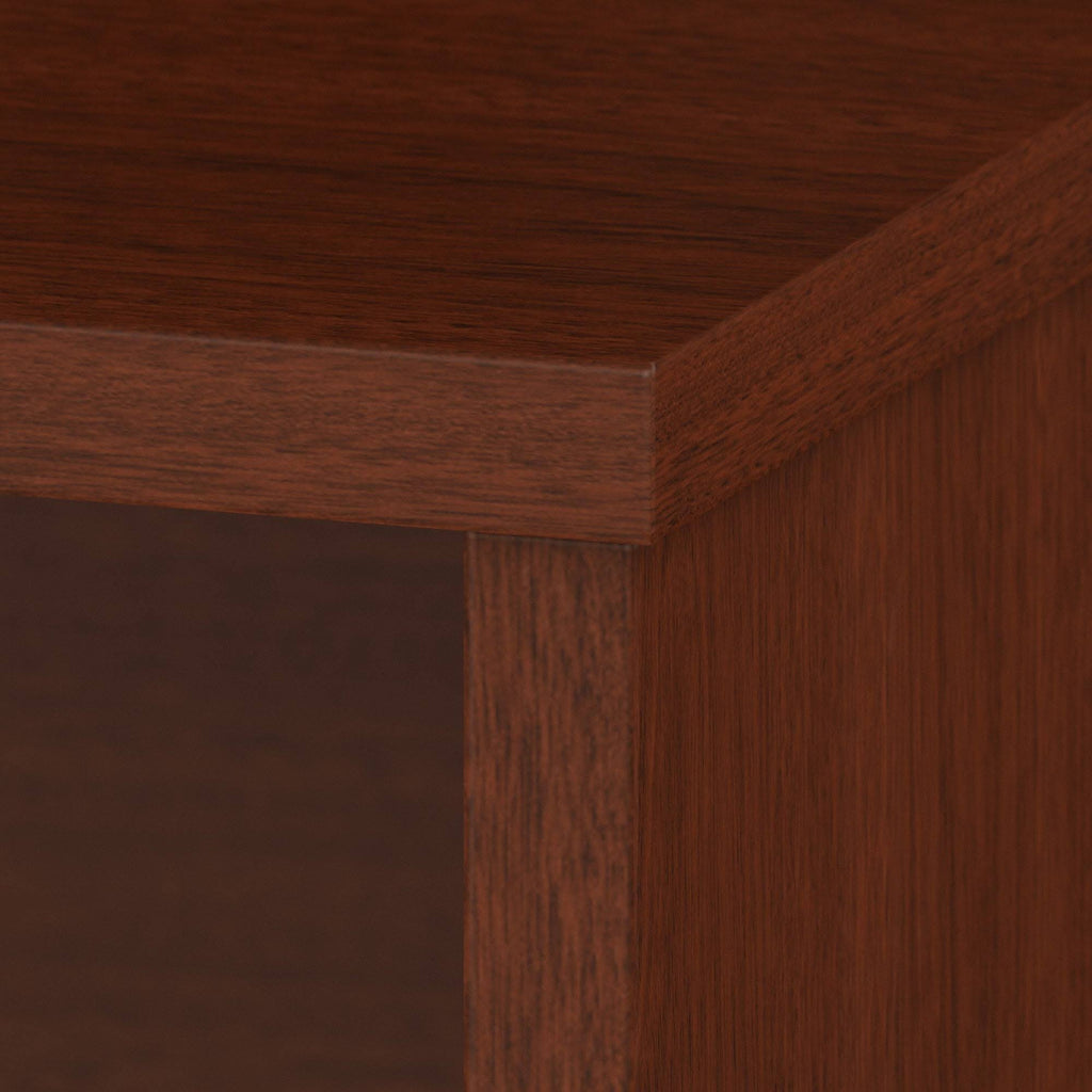 Autumn Cherry Office Desk with Mobile File Cabinet B686377