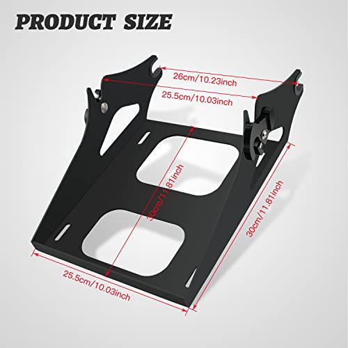 Black Detachable Luggage Rack V455