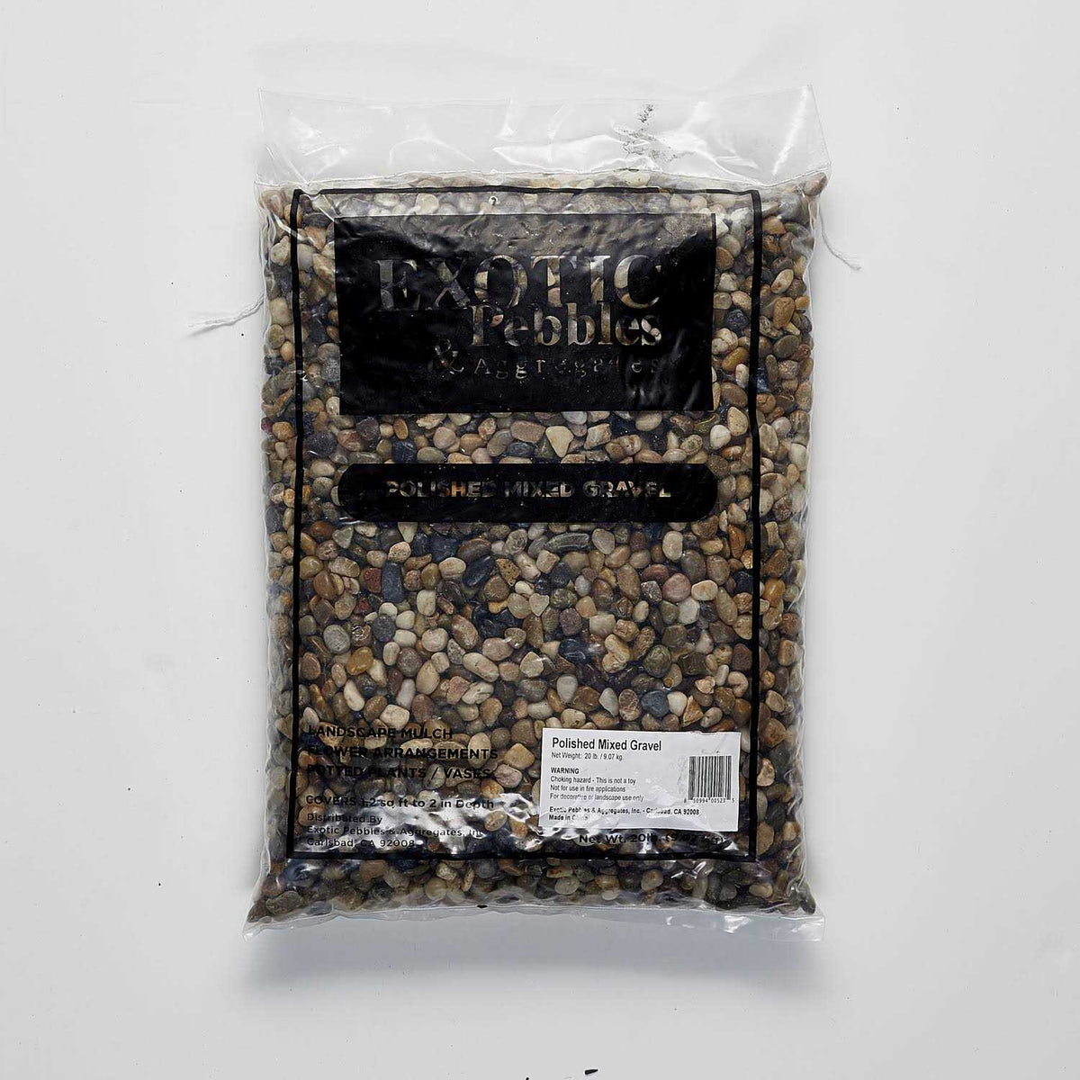 Polished Mixed Gravel E4273