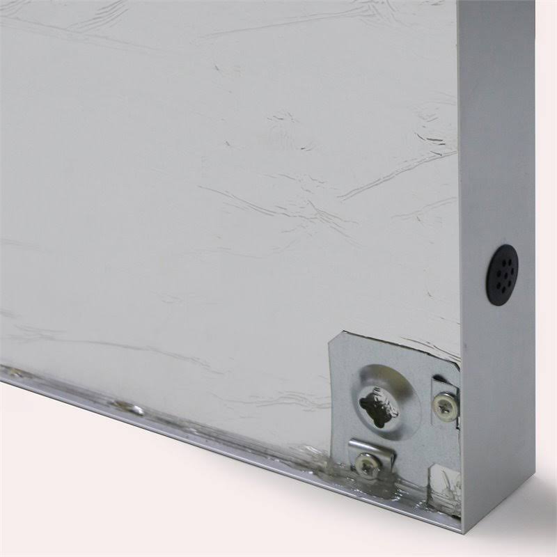 Navy 1-Door Enclosed Vinyl Bulletin Board L6240