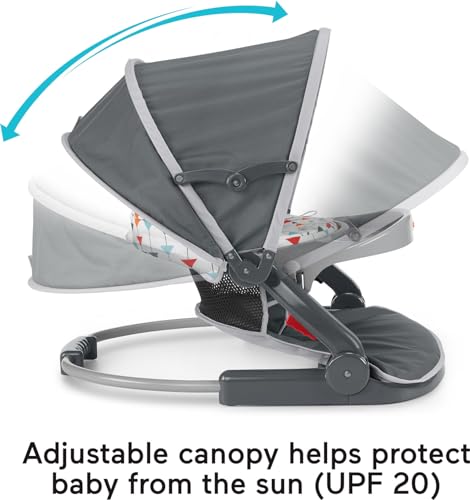 Travel Baby Chair Floor Seat with Snack Tray and Canopy E7593