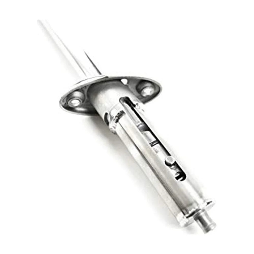 316 Stainless Steel Marine Flag Staff Stanchion Socket for 1" Tube R94198