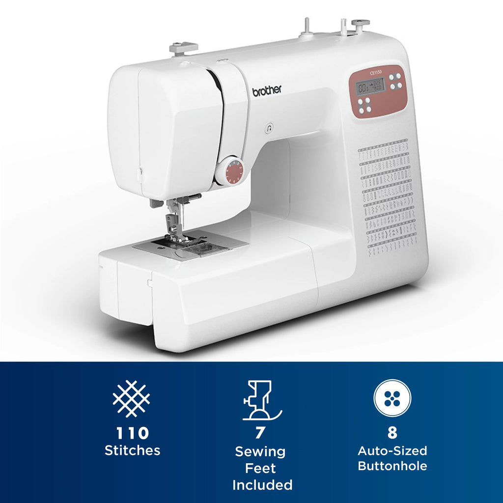 Computerized Sewing Machine with 110 Built-in Stitches J512456