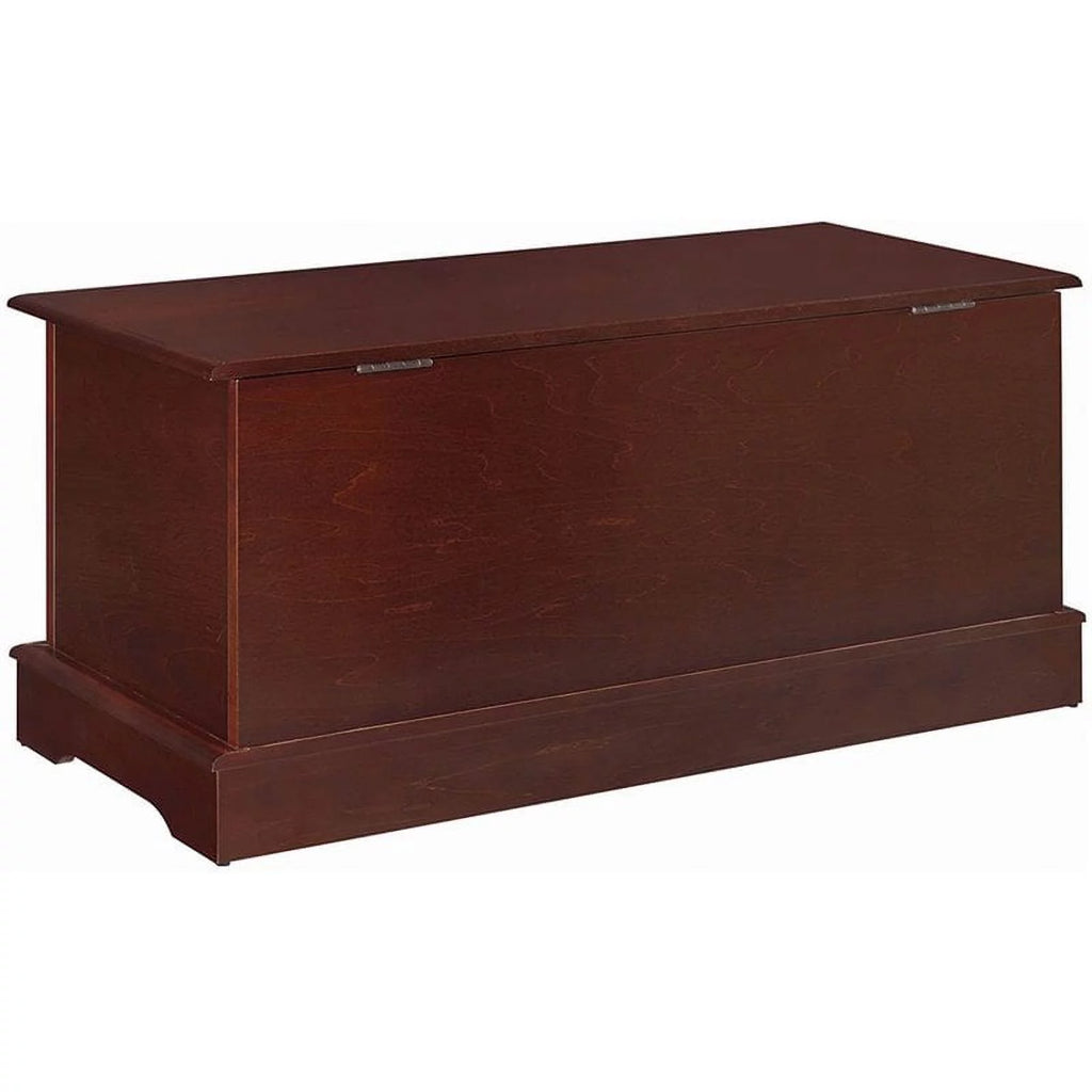 Rectangular Wood Cedar Chest in Brown U8164