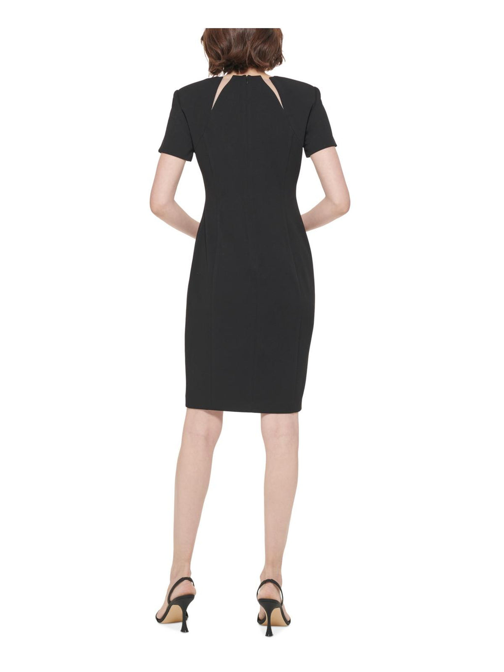 Cutout Knee-Length Sheath Dress E36775