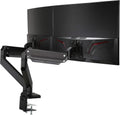 White Dual Monitor Arm Desk Mount Q6121