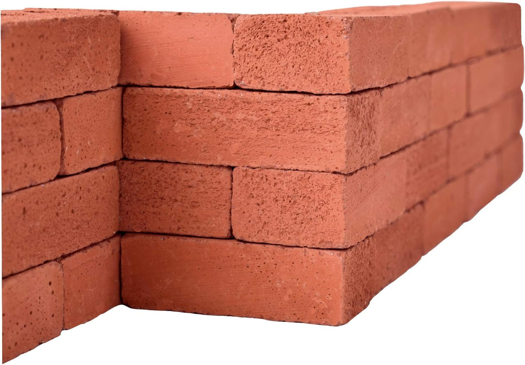 Mini Red Bricks, 1:6 Scale (160 Pack) Pack of 2 O720216