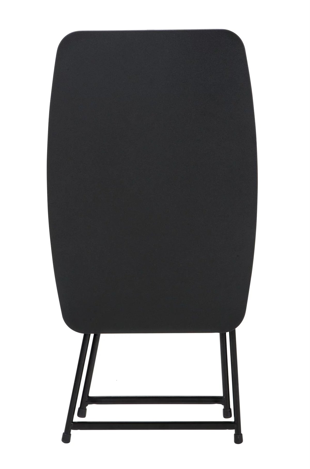 Black Adjustable Height Folding Table, 2 pack V44918