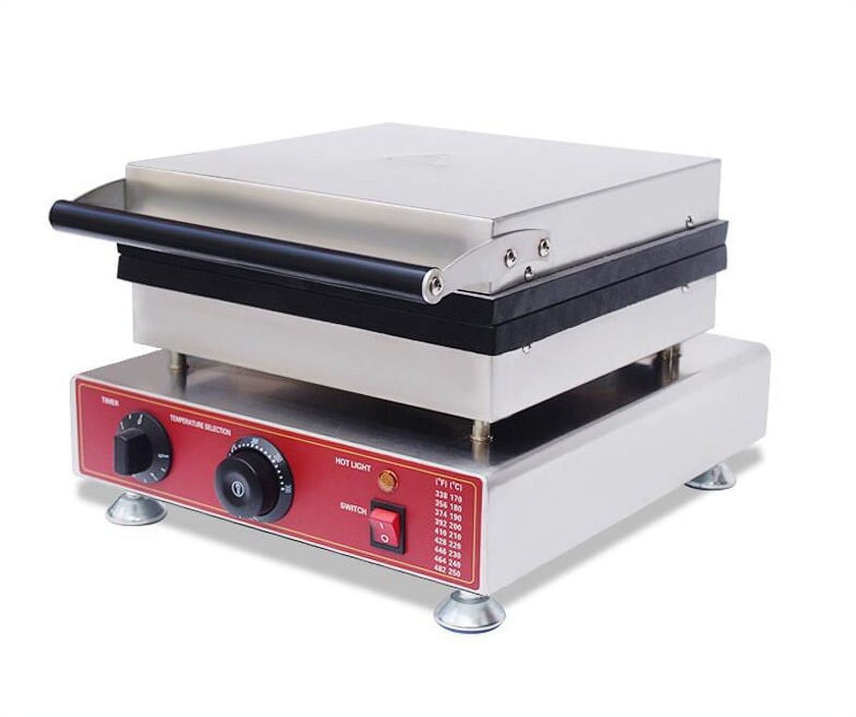 Square Waffle Maker Machine Belgian Waffle Iron Baker X565