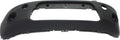 Textured Dark Gray Front Bumper Cover with Signal Light Hole Y79362