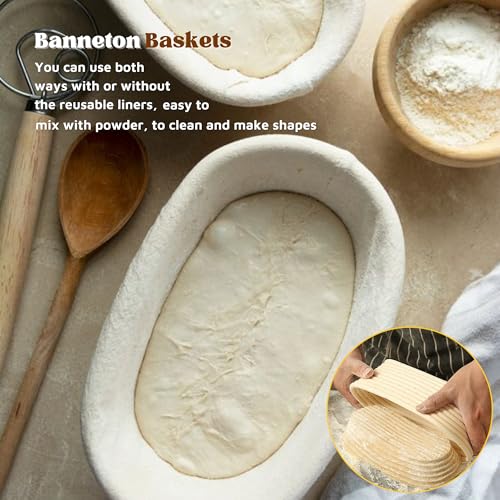 Bread Proofing Baskets Set of 3 G37612