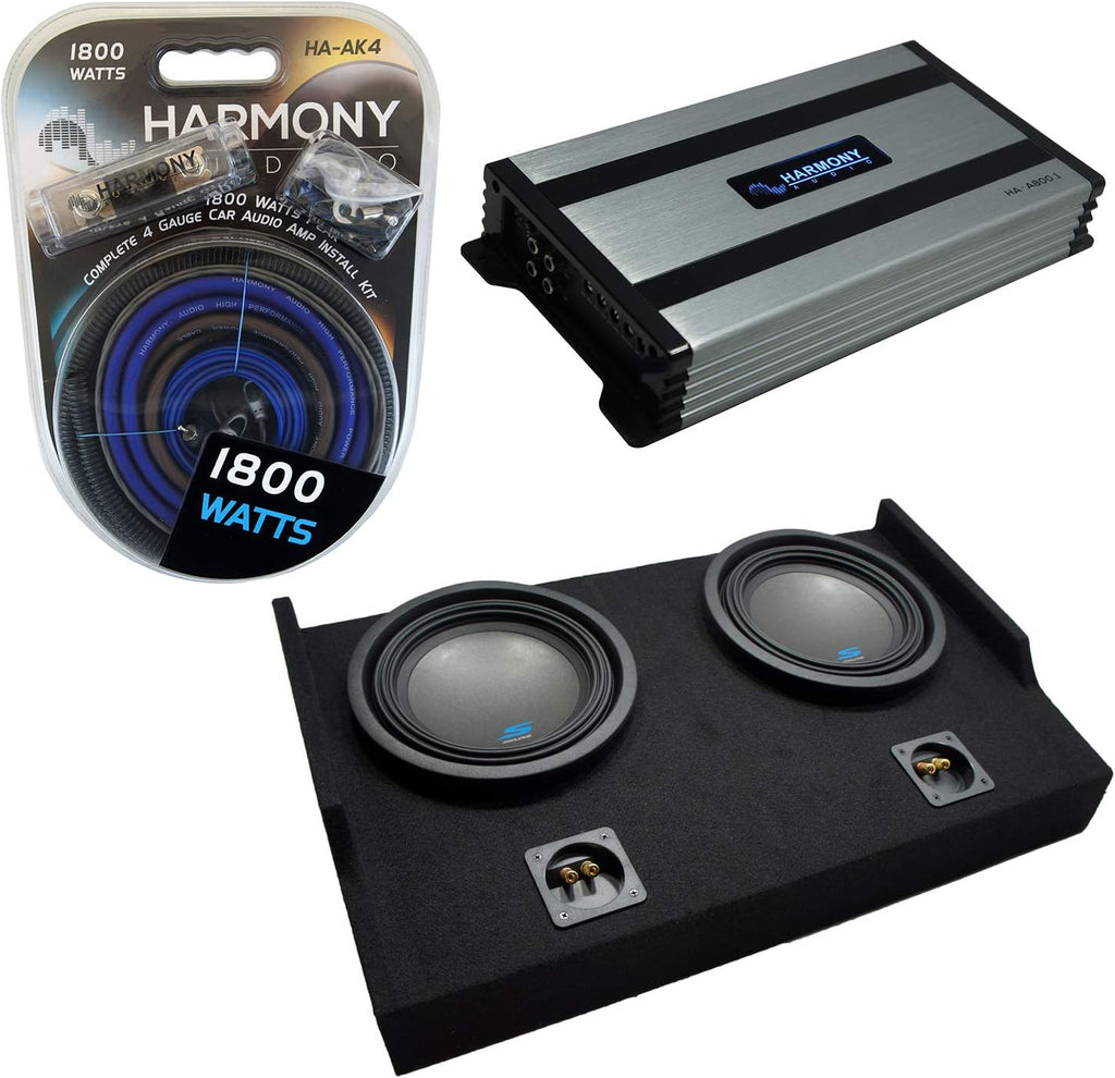 S-W10D2 Dual 10" Sub Box with Amp I489831