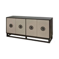 34 inch Brown Finish Cabinet P6657