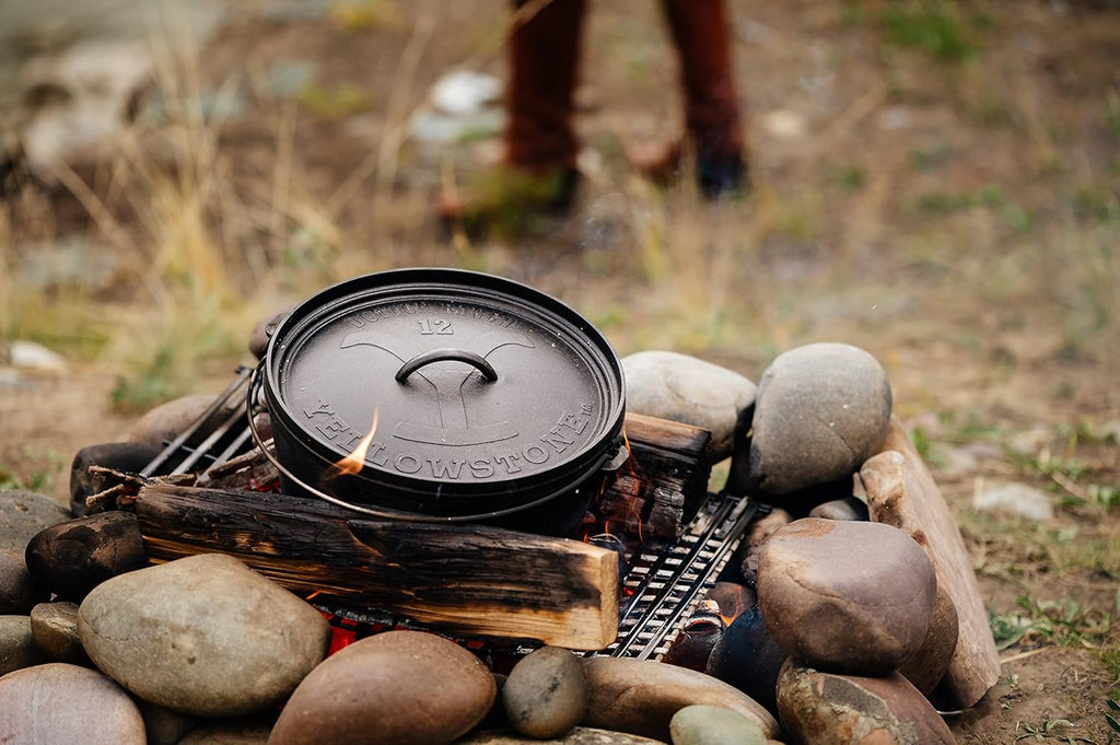 12" Deep Camp Dutch Oven, Black B987