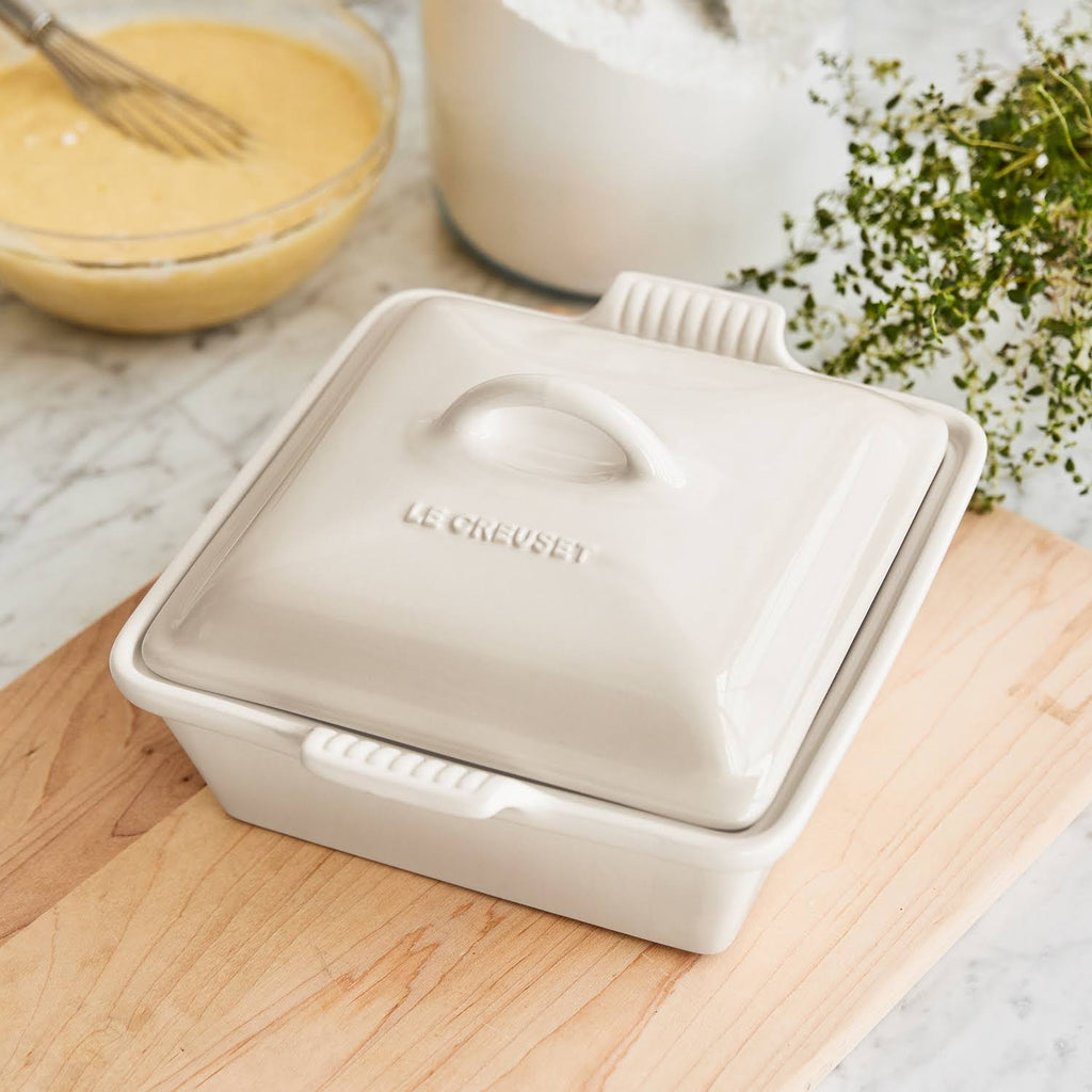 Square Covered Casserole Dish U349