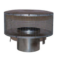 Round Chimney Cap with Mesh Screen N264