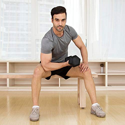 Rubber Hex Dumbbells M16957