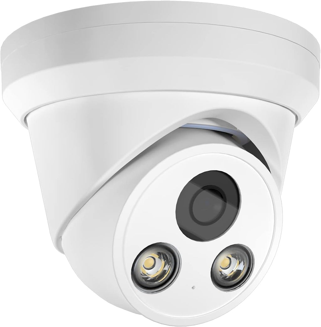 8MP 4K Outdoor Dome PoE IP Security Camera with Mic J13423