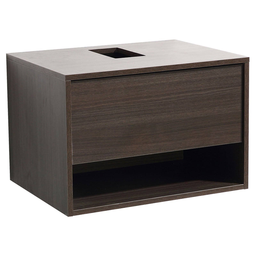 Gray Oak Bathroom Cabinet D106