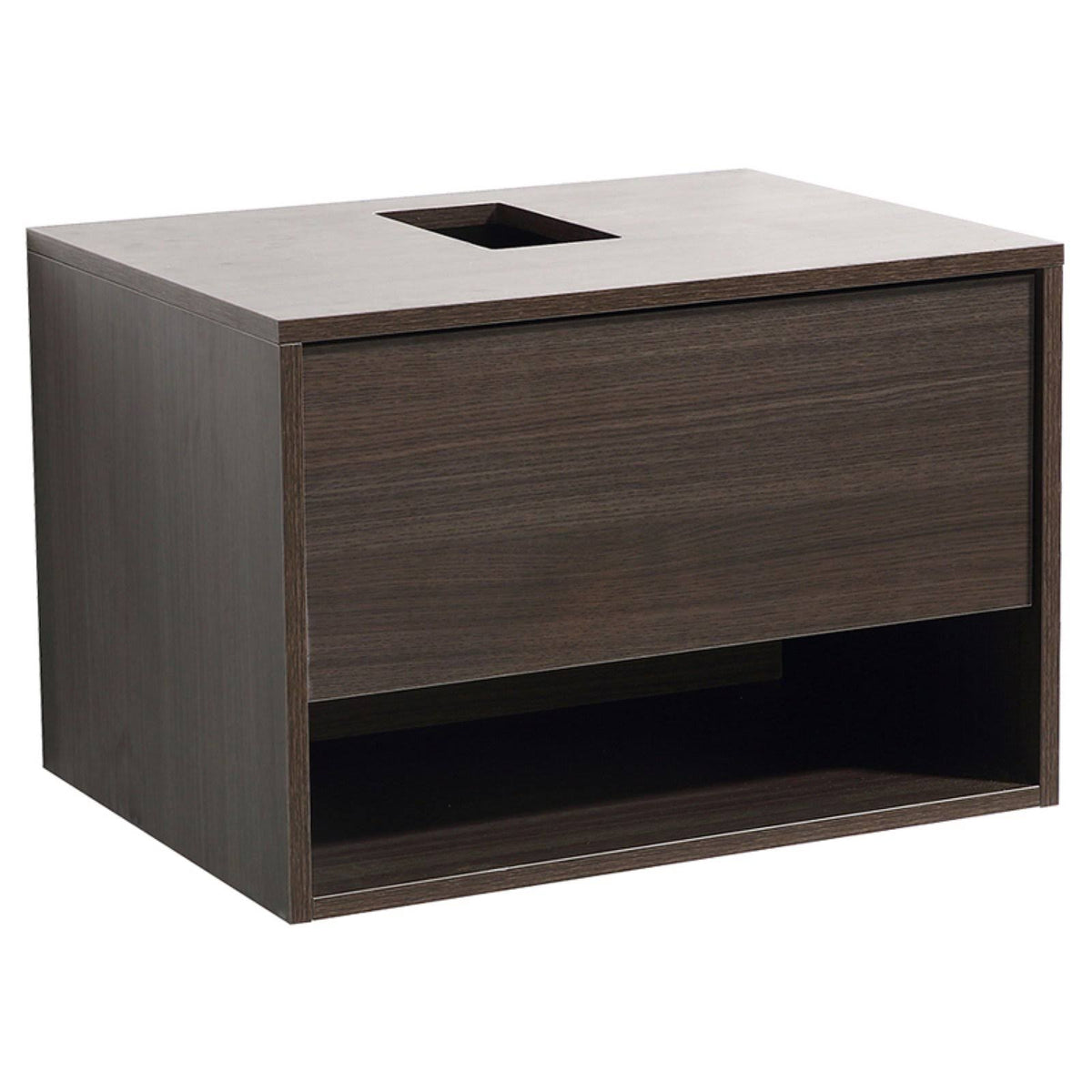 Gray Oak Bathroom Cabinet D106
