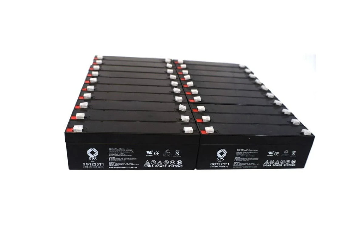 12V 2.3 Ah Replacement Battery 16 Pack B2281