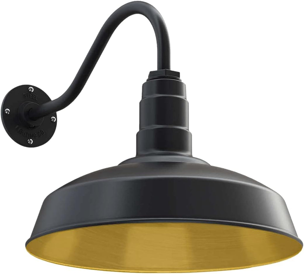 Matte Black Outdoor Wall Mounted Barn Light X391103
