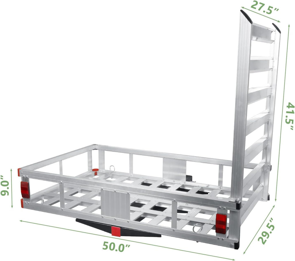 500lb Capacity 2" Hitch Cargo Carrier J395