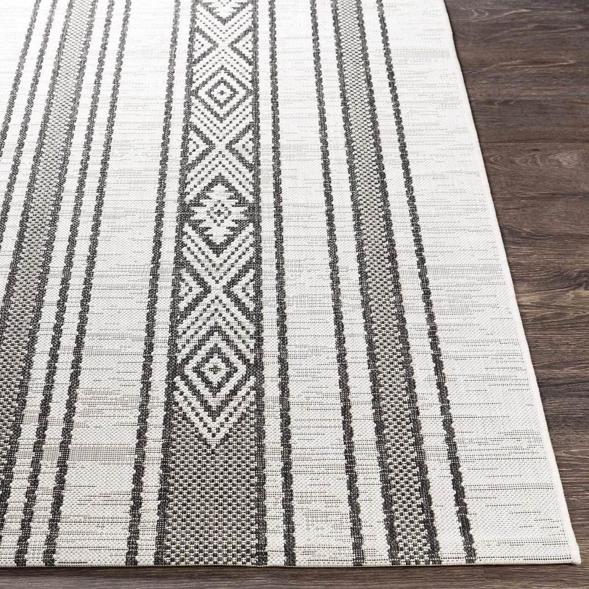 5x7 Medium Gray Area Rug U814159