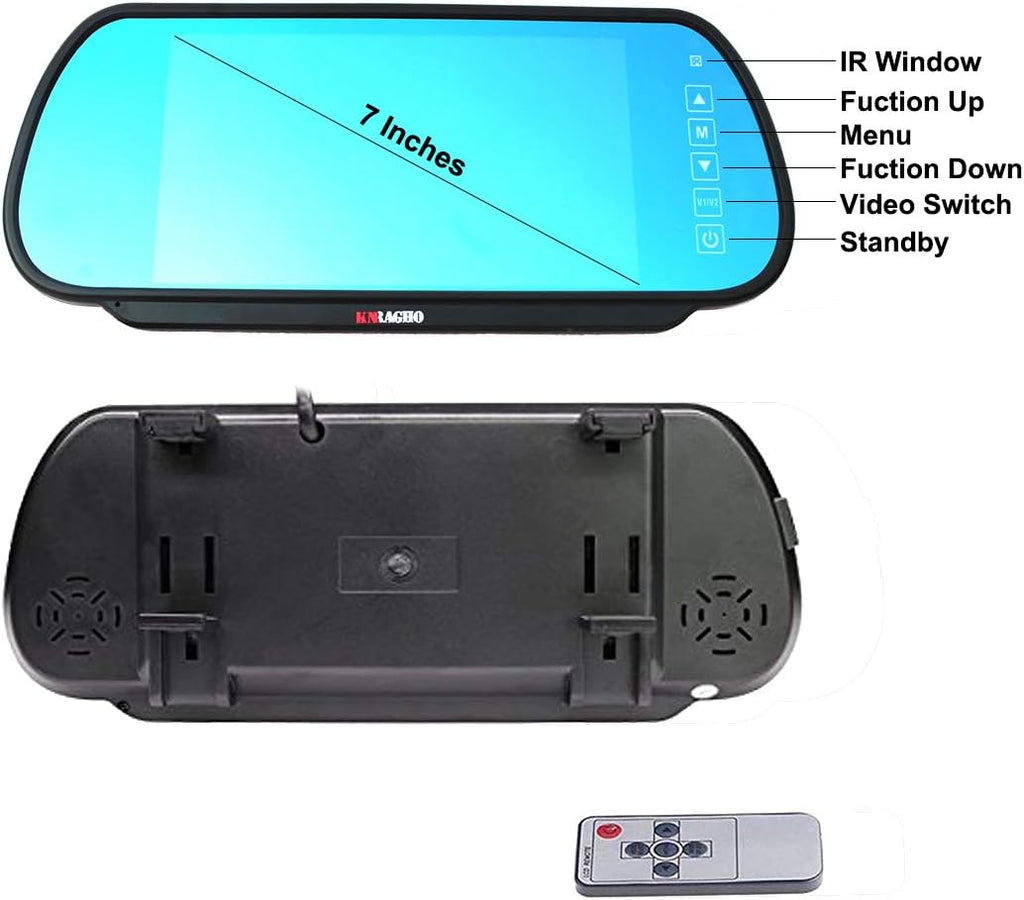Brake Light Backup Camera with Monitor Q5964