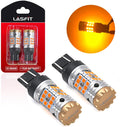 7443 LED Bulb CANBUS Ready Turn Signal Light Error Free Anti Hyper Flash Amber Yellow Pack of 2 C539569