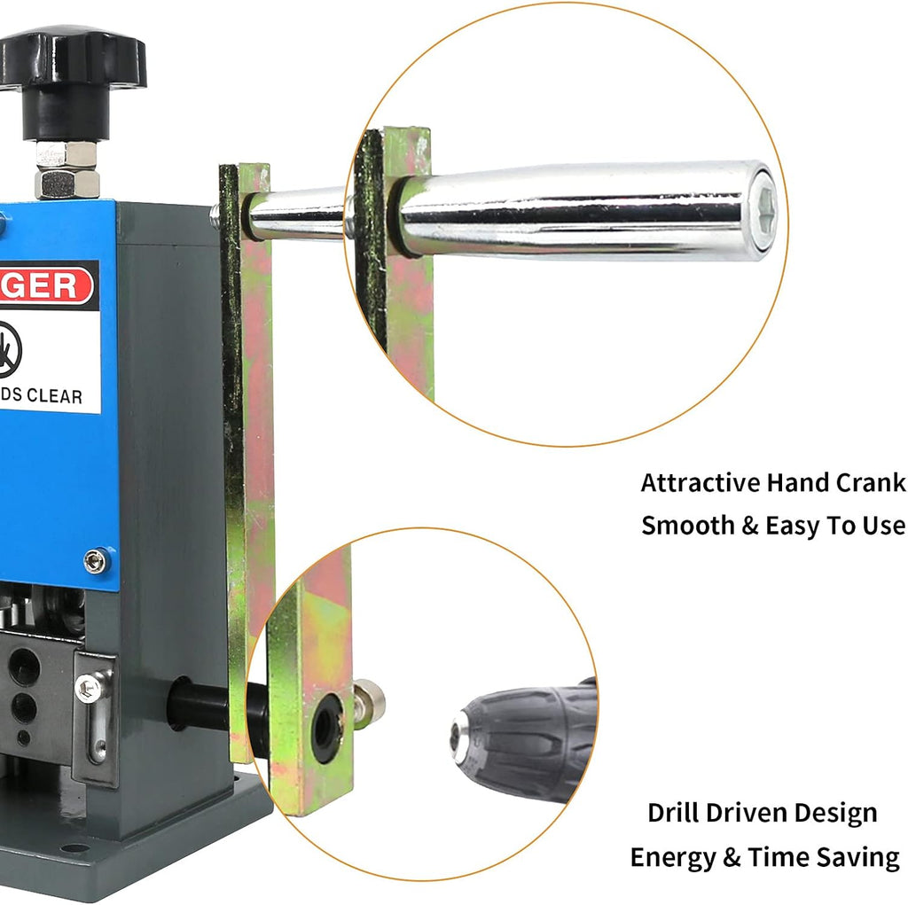 Manual Wire Stripping Machine with Hand Crank L916