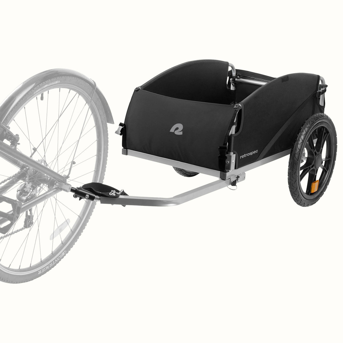 Yellow Cargo Bike Trailer Q50016