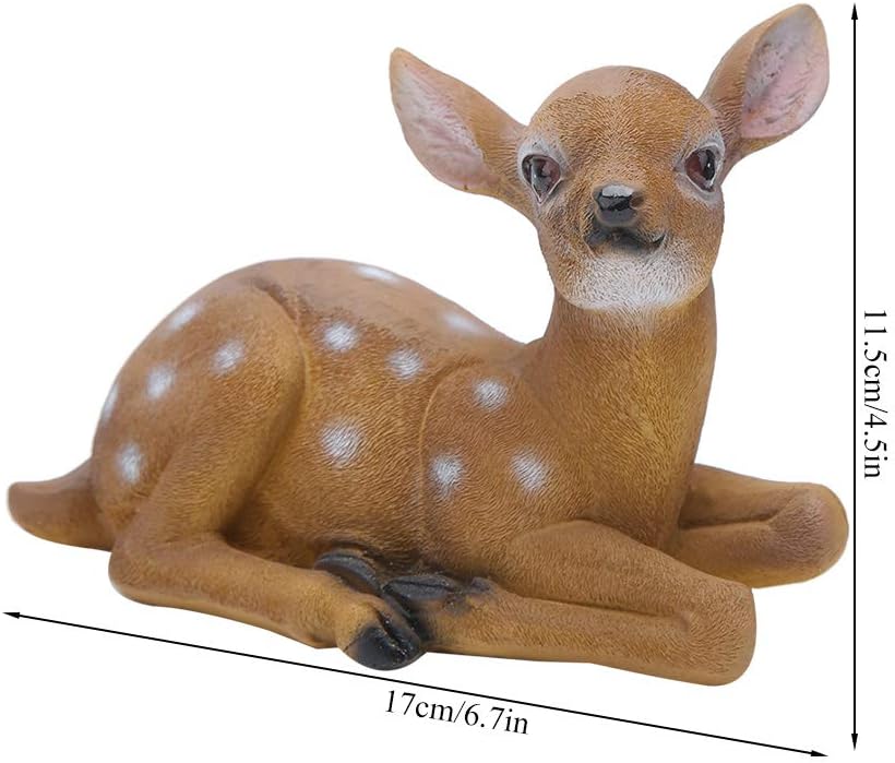 Sika Deer Garden Sculpture Statue G72981