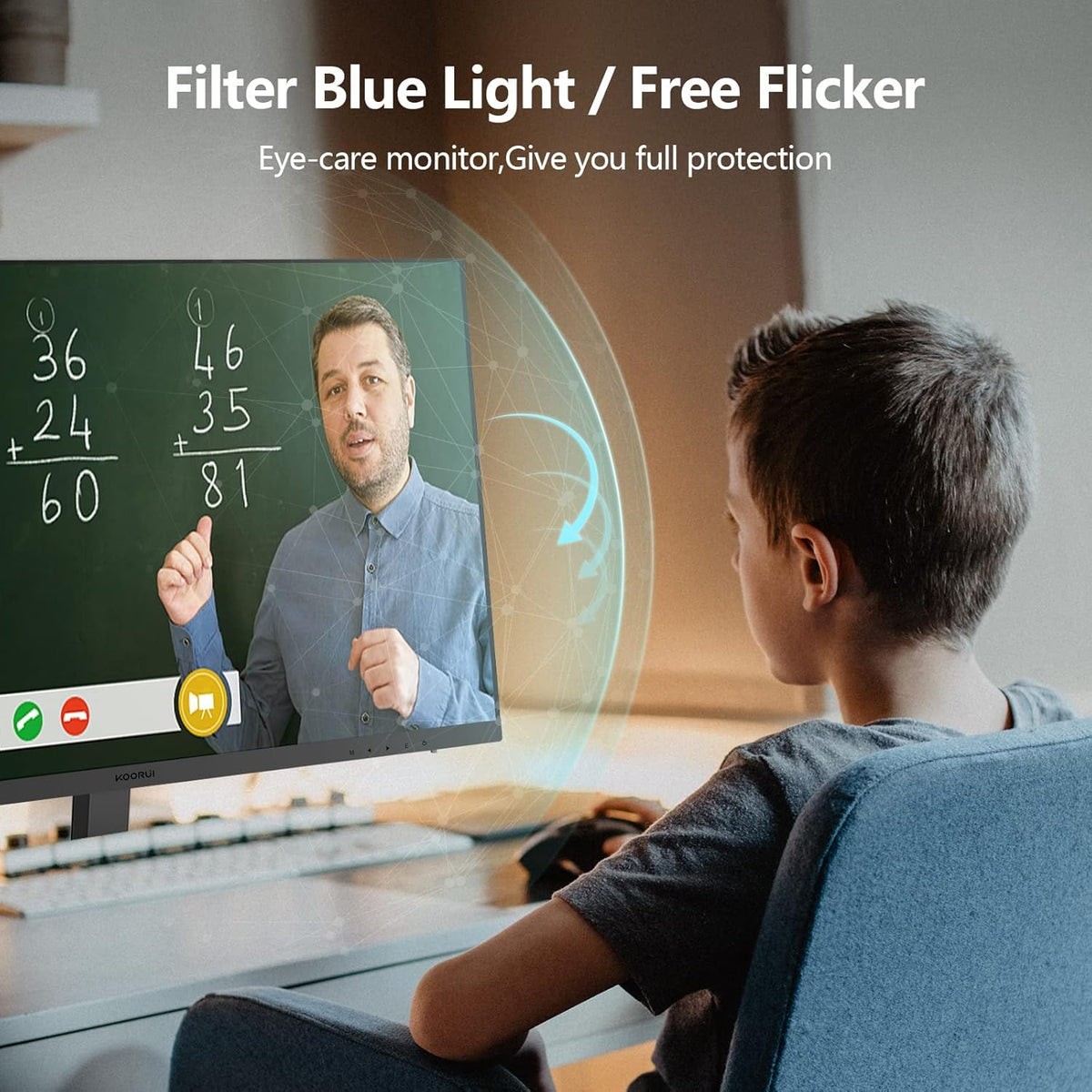 24 Inch FHD 1080p IPS 75Hz Computer Monitor B392