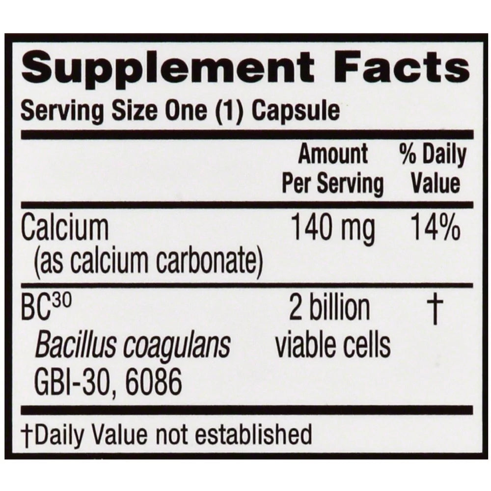 30 ct Probiotic Capsules Y531975