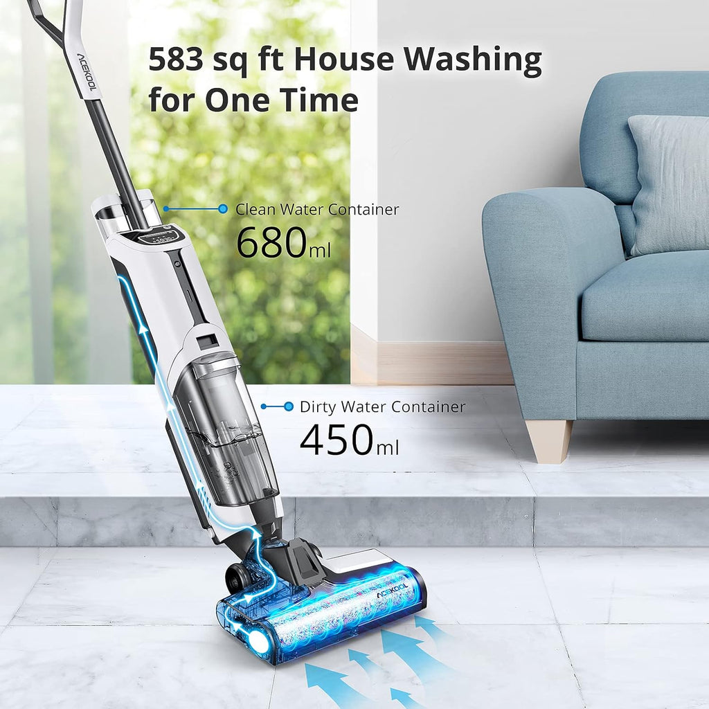 Cordless Wet Dry Vacuum and Mop Cleaner W567787