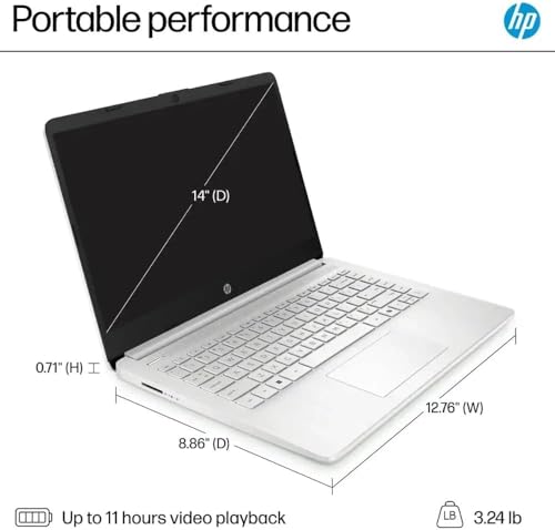 14" Intel N150 16GB RAM 256GB Storage Laptop Natural Silver A97096