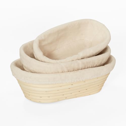 Bread Proofing Baskets Set of 3 G37612