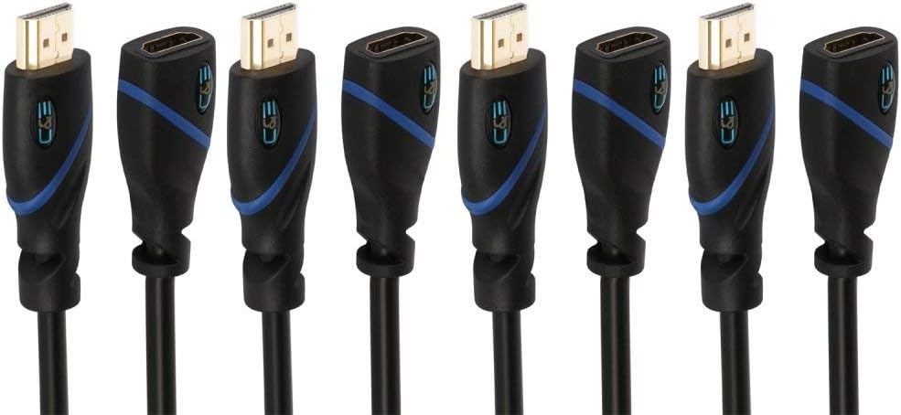 75 FT High Speed HDMI Cable Male to Male with Ethernet Black T477